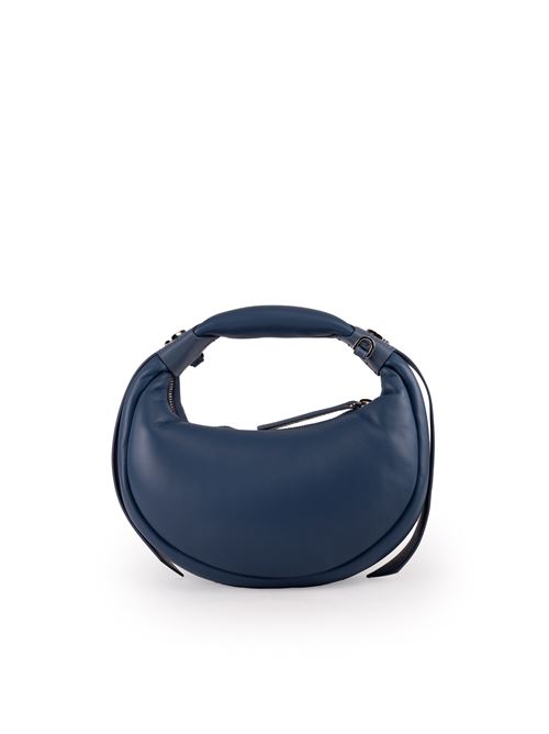 Borsa Hobo Bam Bam Mini in pelle Blu HOGAN | KBW01QS0100 TM57D75